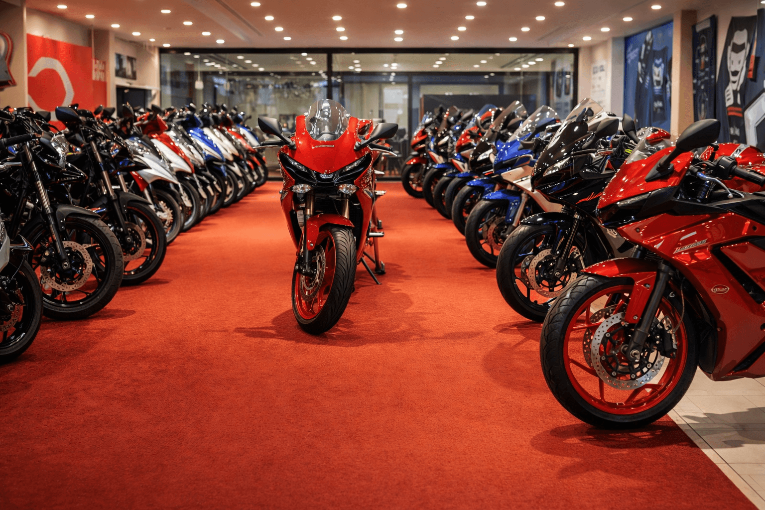 OW Motors showroom
